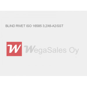 BLIND RIVET ISO 16585 3,2X6-A2/SST